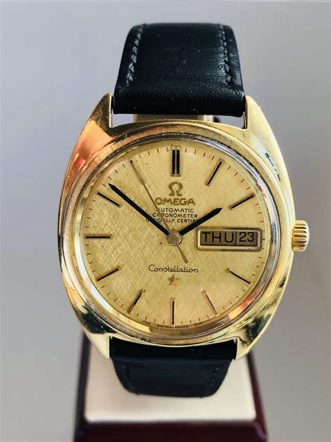 1969 omega constellation 18k.